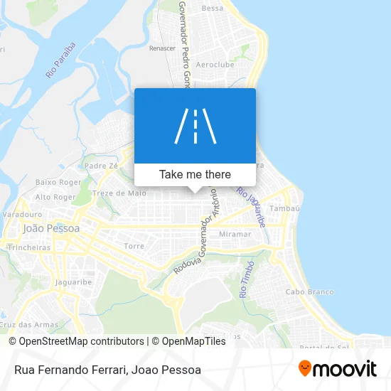 Rua Fernando Ferrari map