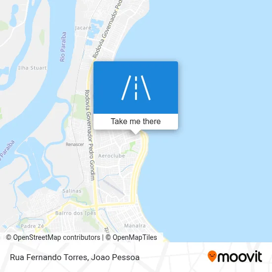 Rua Fernando Torres map