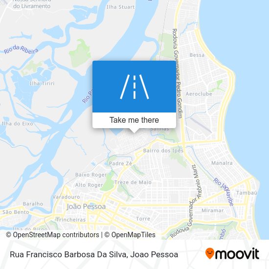 Rua Francisco Barbosa Da Silva map