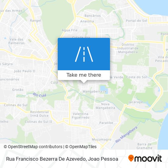 Rua Francisco Bezerra De Azevedo map