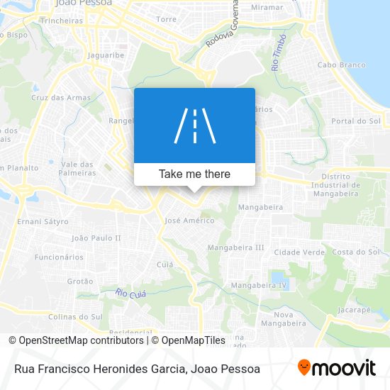 Rua Francisco Heronides Garcia map