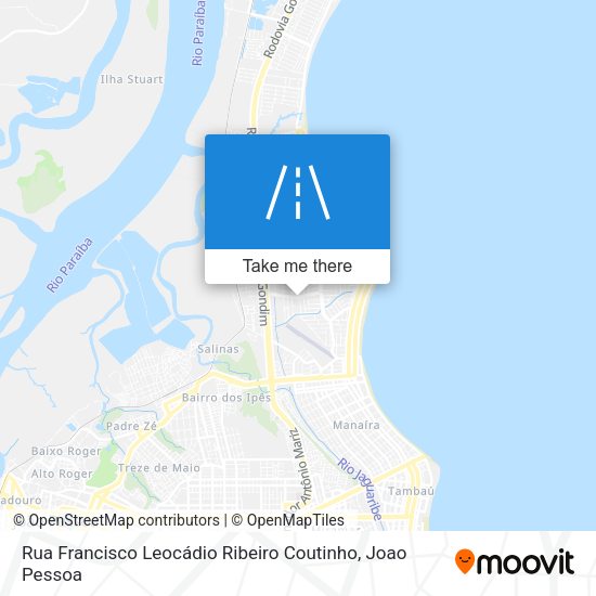 Rua Francisco Leocádio Ribeiro Coutinho map