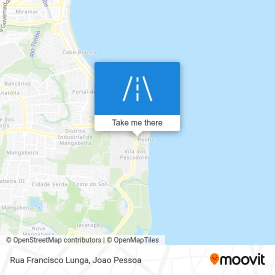 Rua Francisco Lunga map