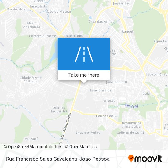 Rua Francisco Sales Cavalcanti map