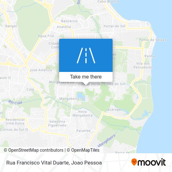 Rua Francisco Vital Duarte map