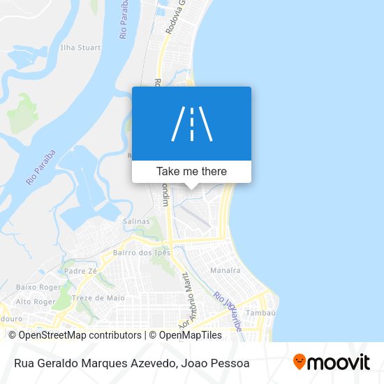 Rua Geraldo Marques Azevedo map