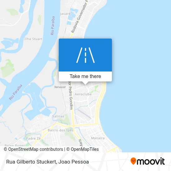 Rua Gilberto Stuckert map
