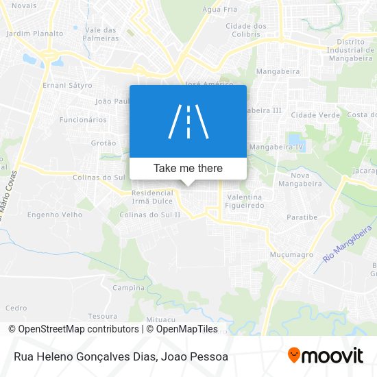 Rua Heleno Gonçalves Dias map