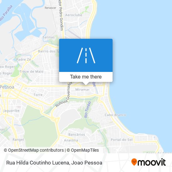 Rua Hilda Coutinho Lucena map