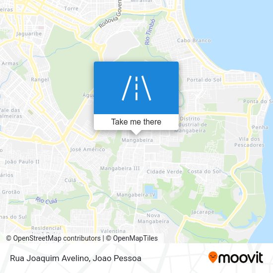 Rua Joaquim Avelino map