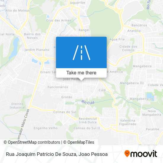 Rua Joaquim Patrício De Souza map