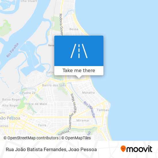 Rua João Batista Fernandes map