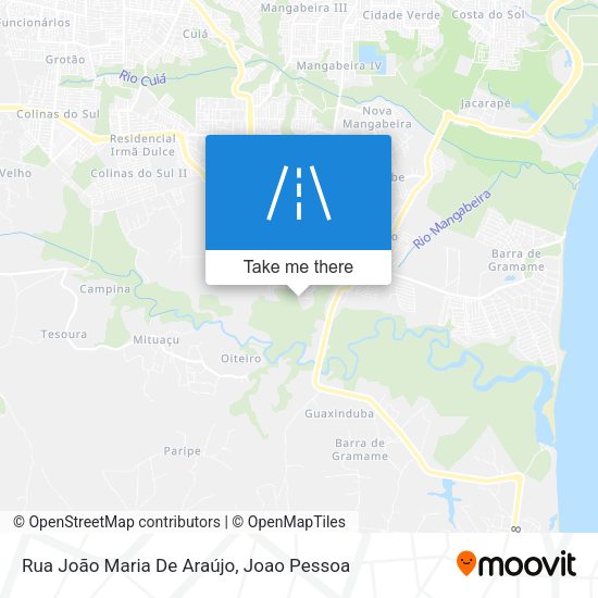 Rua João Maria De Araújo map