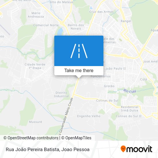 Rua João Pereira Batista map