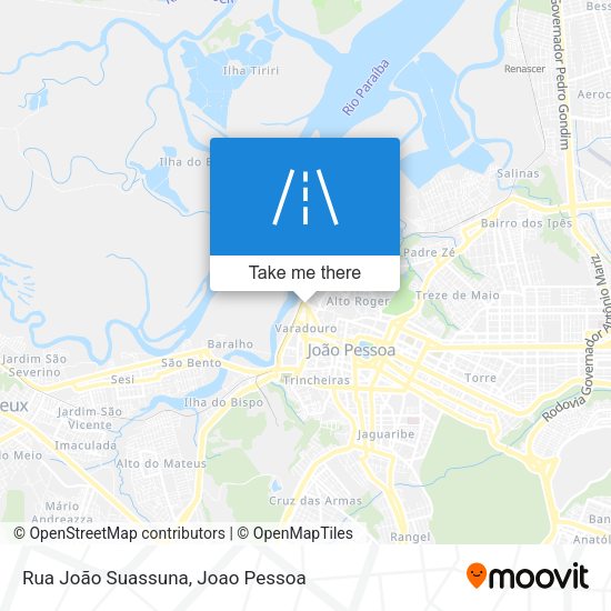 Rua João Suassuna map