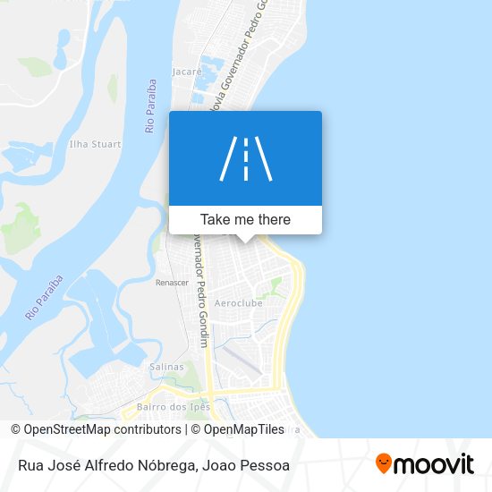 Rua José Alfredo Nóbrega map