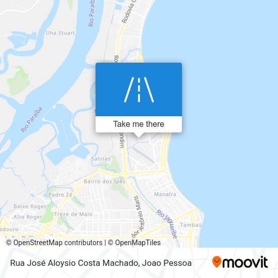 Rua José Aloysio Costa Machado map