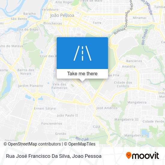 Rua José Francisco Da Silva map