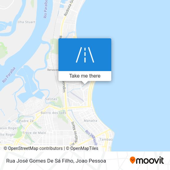 Rua José Gomes De Sá Filho map