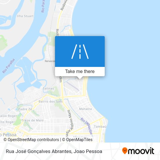 Rua José Gonçalves Abrantes map