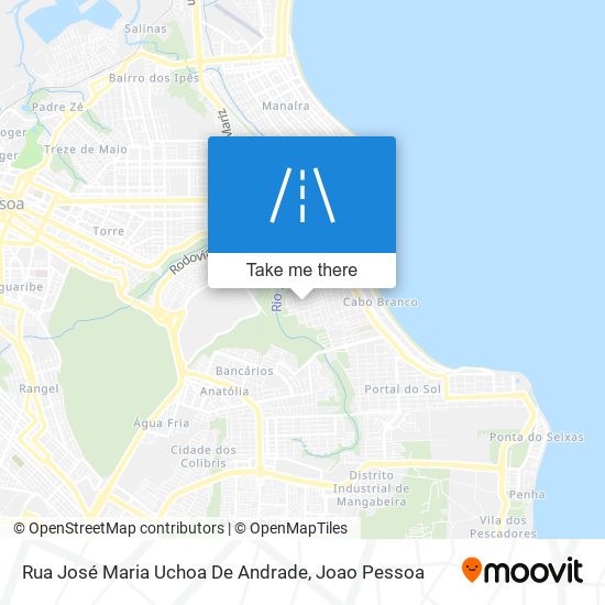 Mapa Rua José Maria Uchoa De Andrade