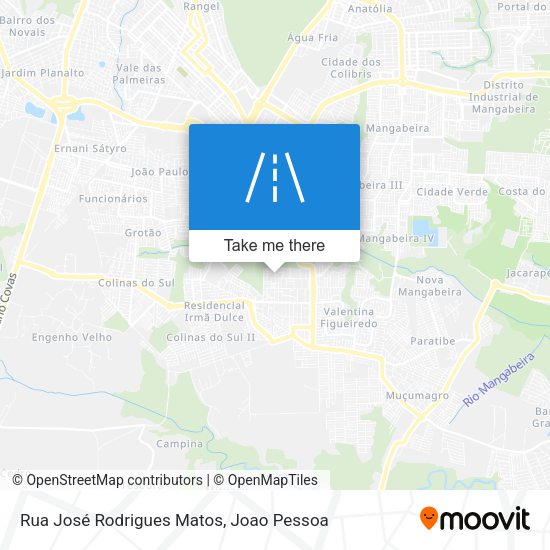 Rua José Rodrigues Matos map