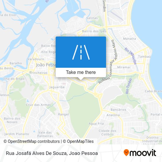 Rua Josafá Alves De Souza map