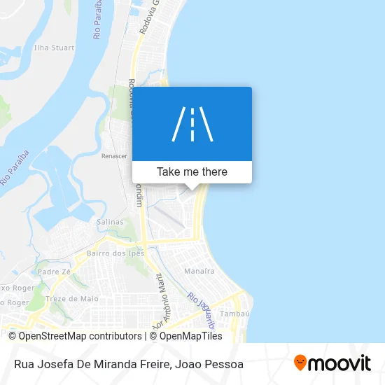 Rua Josefa De Miranda Freire map