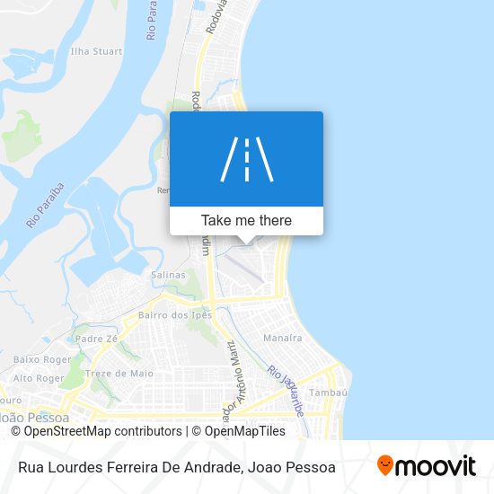 Rua Lourdes Ferreira De Andrade map