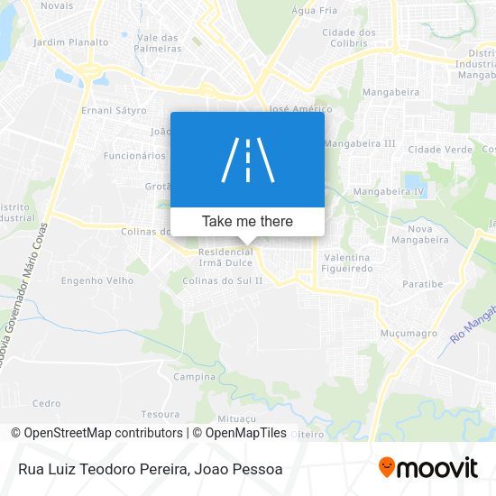 Rua Luiz Teodoro Pereira map