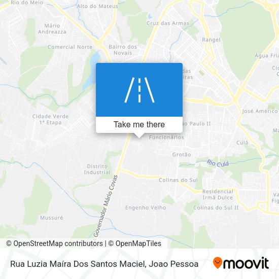 Rua Luzia Maíra Dos Santos Maciel map