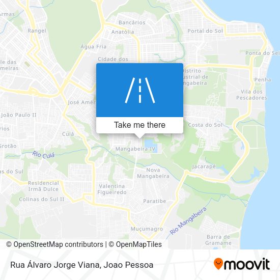Rua Álvaro Jorge Viana map