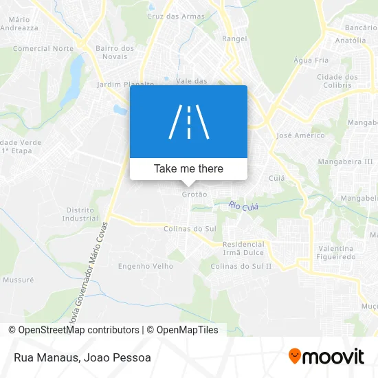 Rua Manaus map