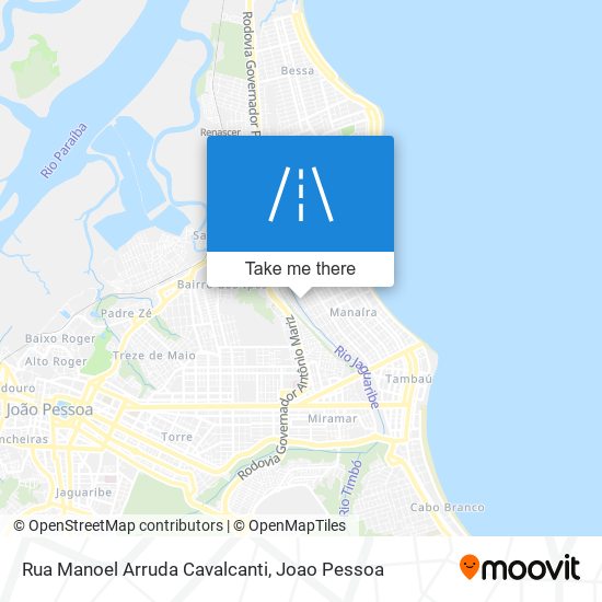 Rua Manoel Arruda Cavalcanti map