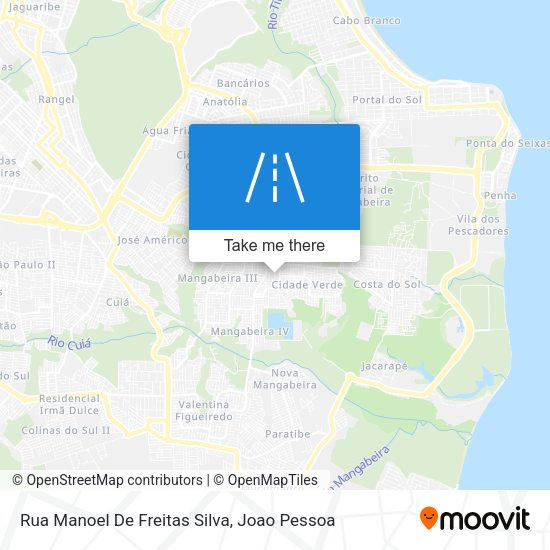 Rua Manoel De Freitas Silva map