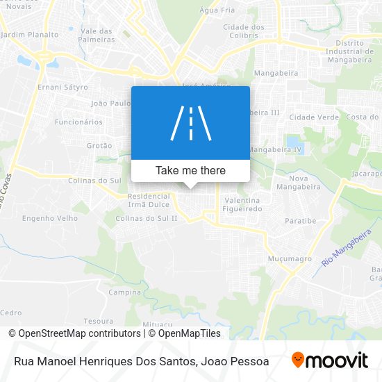 Rua Manoel Henriques Dos Santos map