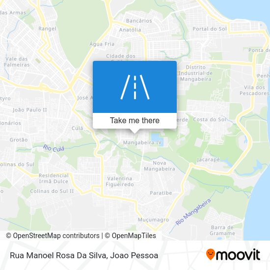 Rua Manoel Rosa Da Silva map