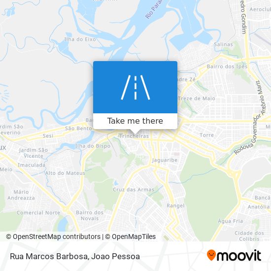 Mapa Rua Marcos Barbosa