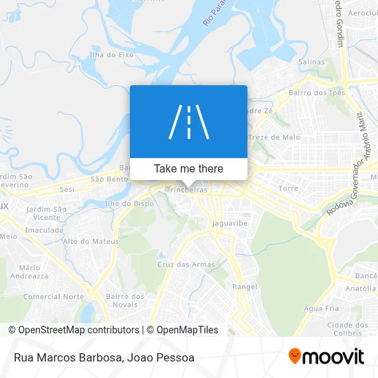 Rua Marcos Barbosa map