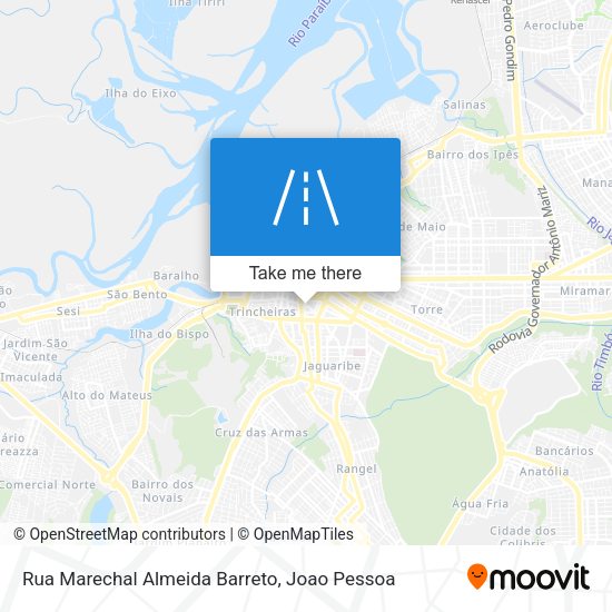 Rua Marechal Almeida Barreto map
