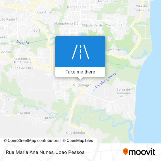 Rua Maria Ana Nunes map
