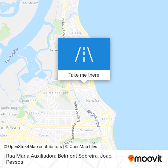 Rua Maria Auxiliadora Belmont Sobreira map