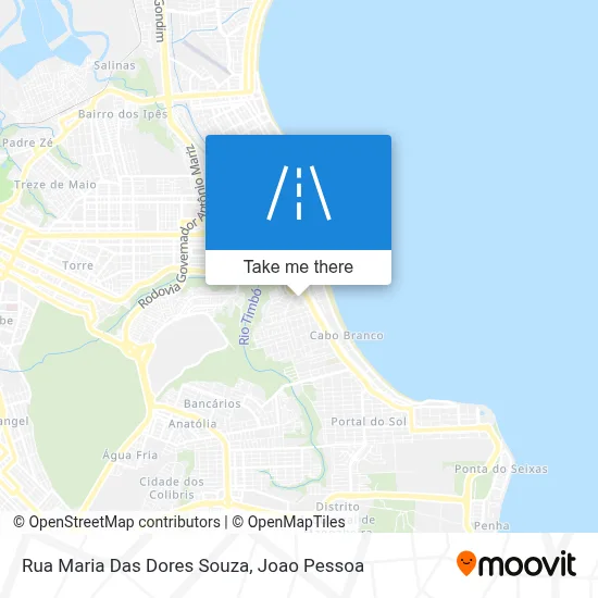 Rua Maria Das Dores Souza map
