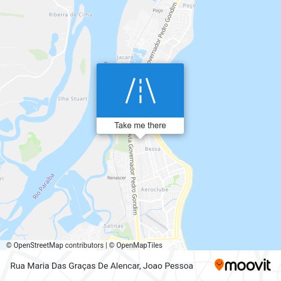 Rua Maria Das Graças De Alencar map