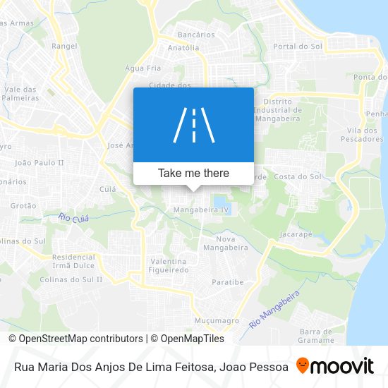 Rua Maria Dos Anjos De Lima Feitosa map