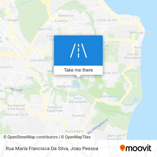 Rua Maria Francisca Da Silva map
