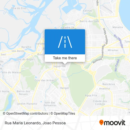 Rua Maria Leonardo map