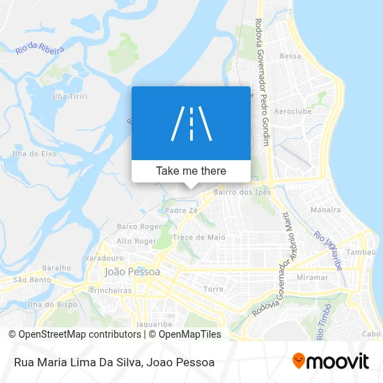 Rua Maria Lima Da Silva map