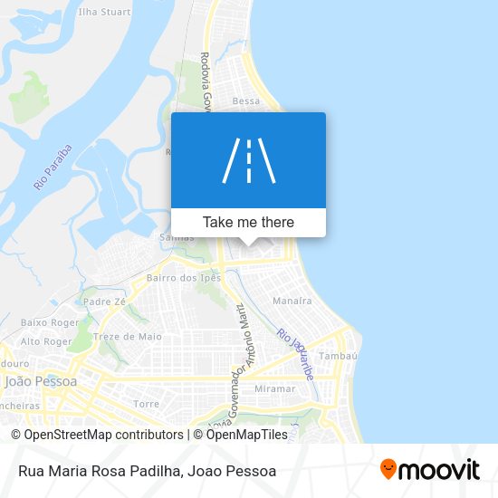 Rua Maria Rosa Padilha map