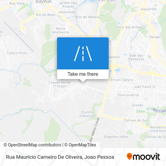 Rua Maurício Carneiro De Oliveira map